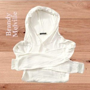 Brandy Melville Cotton Hoodie- One Size